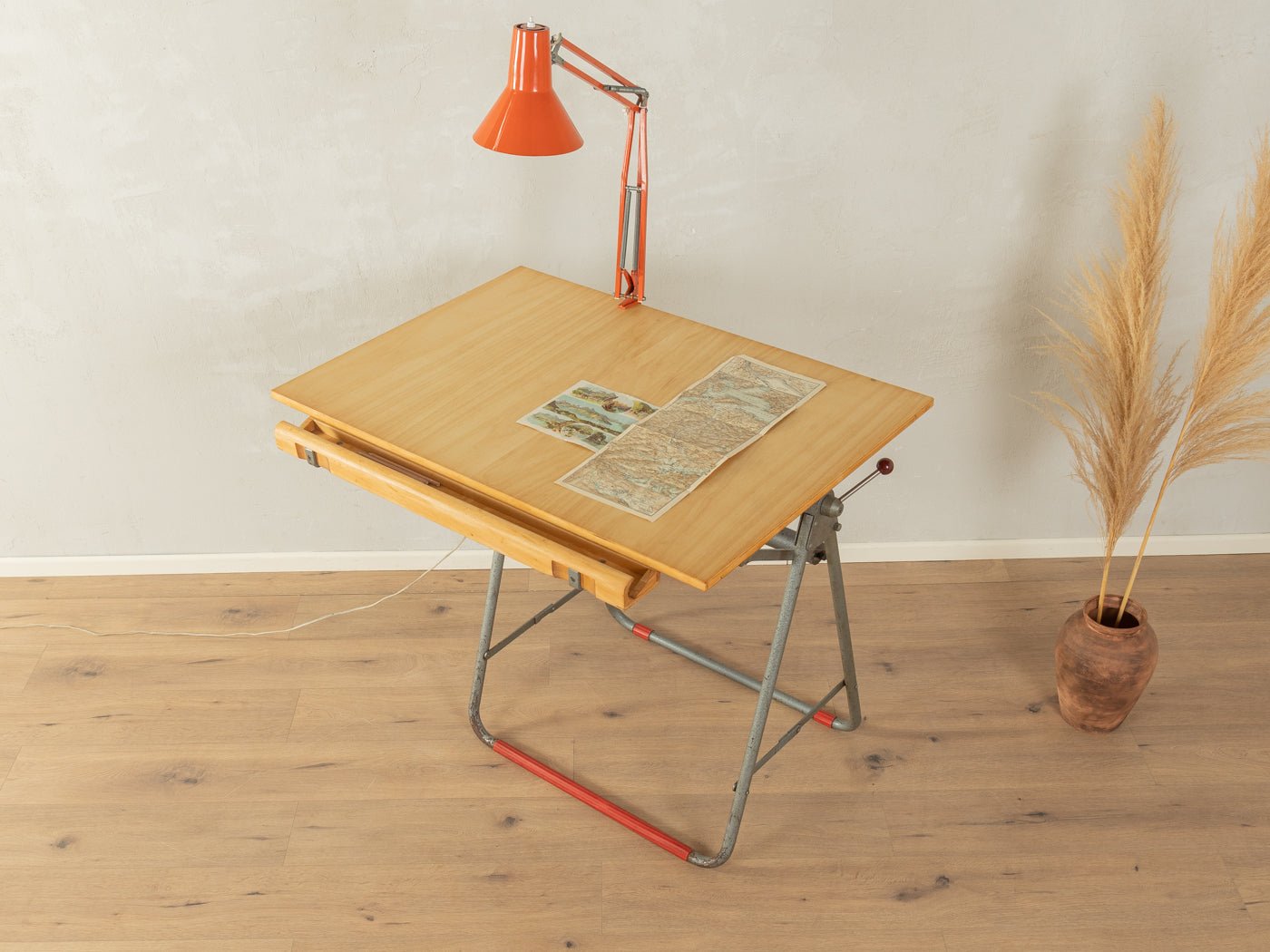 1950er Jahre Zeichentisch, Nestler - Mid Century Friends - Vintage - Retro - Mid Century