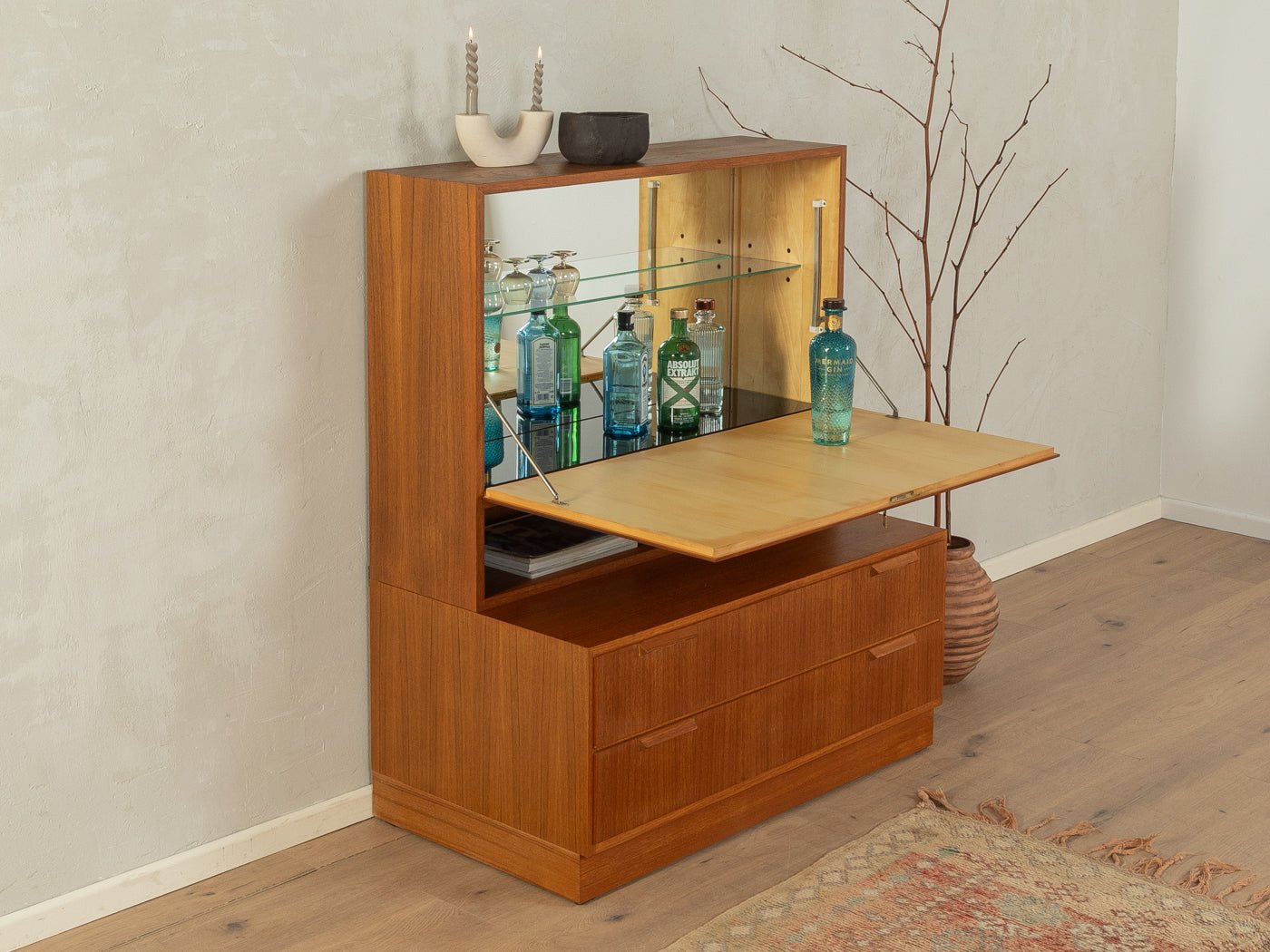 1960er Jahre Barschrank, DeWe - Mid Century Friends - Vintage - Retro - Mid Century