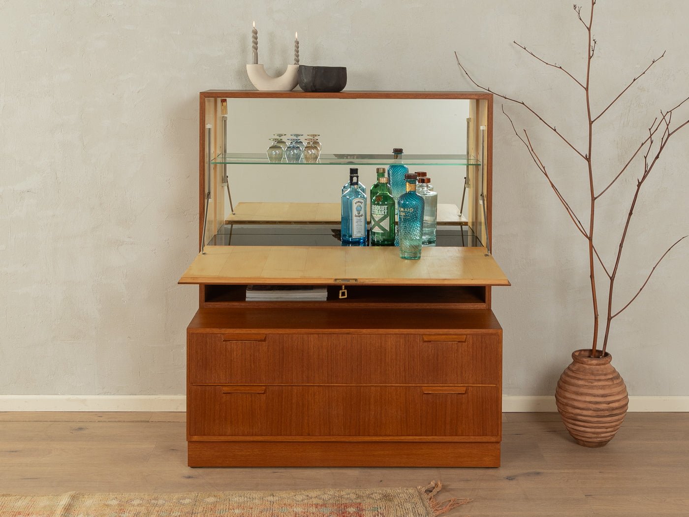 1960er Jahre Barschrank, DeWe - Mid Century Friends - Vintage - Retro - Mid Century
