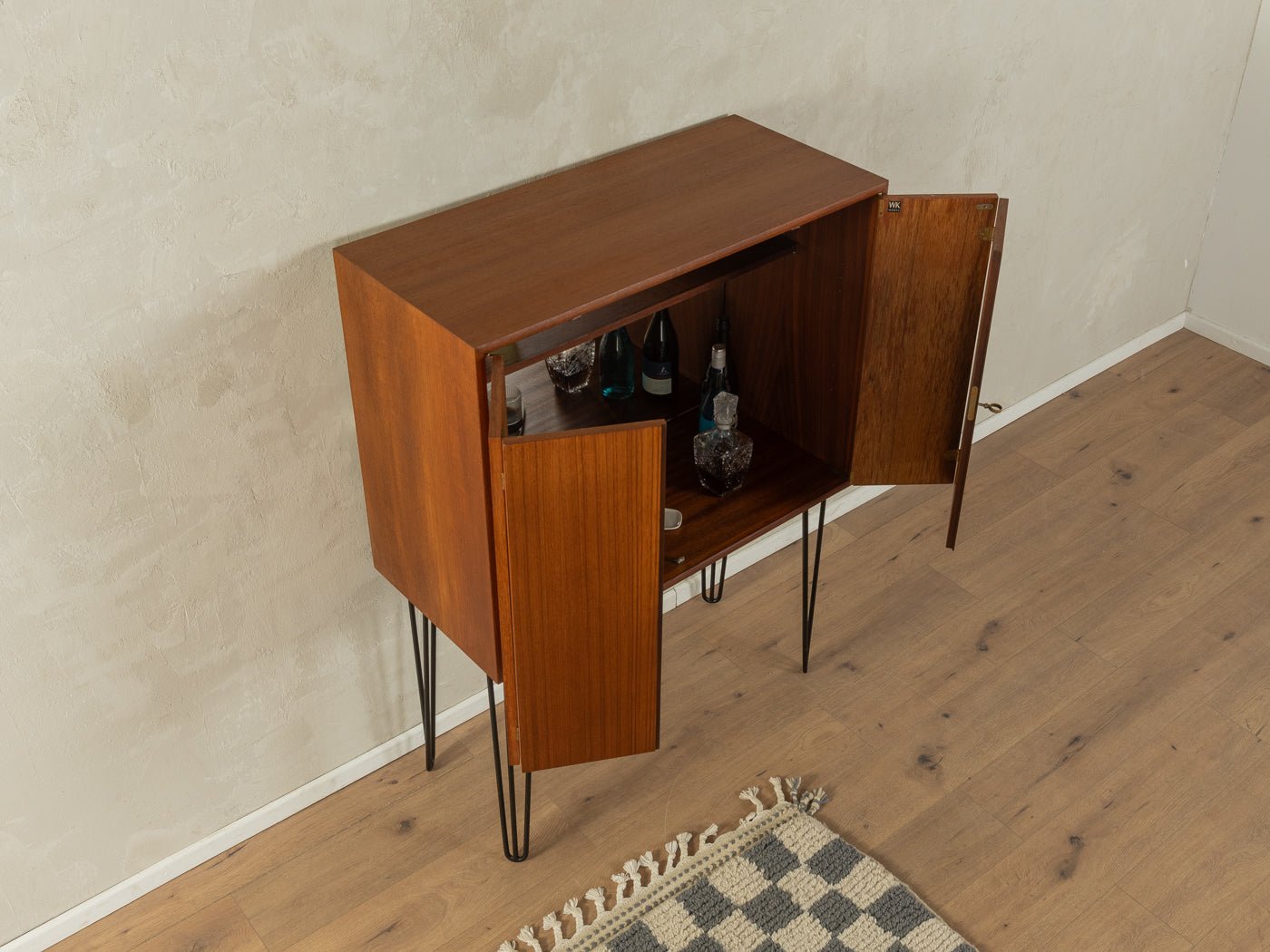1960er Jahre Barschrank, WK Möbel - Mid Century Friends - Vintage - Retro - Mid Century