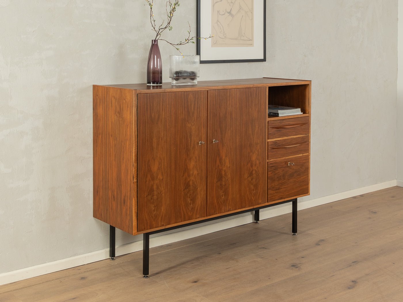1960er Jahre Highboard - Mid Century Friends - Vintage - Retro - Mid Century