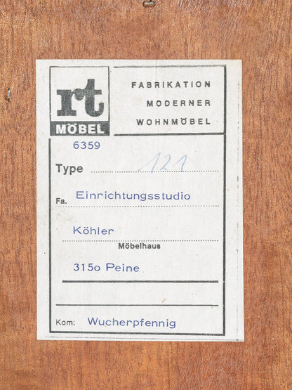 1960er Jahre Kommode, Heinrich Riestenpatt - Mid Century Friends - Vintage - Retro - Mid Century