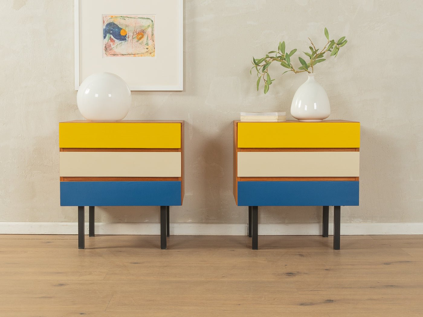 1960er Jahre Nachttische, Musterring - Mid Century Friends - Vintage - Retro - Mid Century