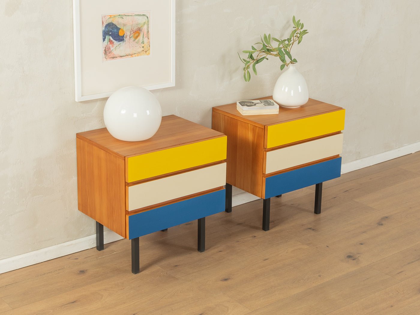 1960er Jahre Nachttische, Musterring - Mid Century Friends - Vintage - Retro - Mid Century