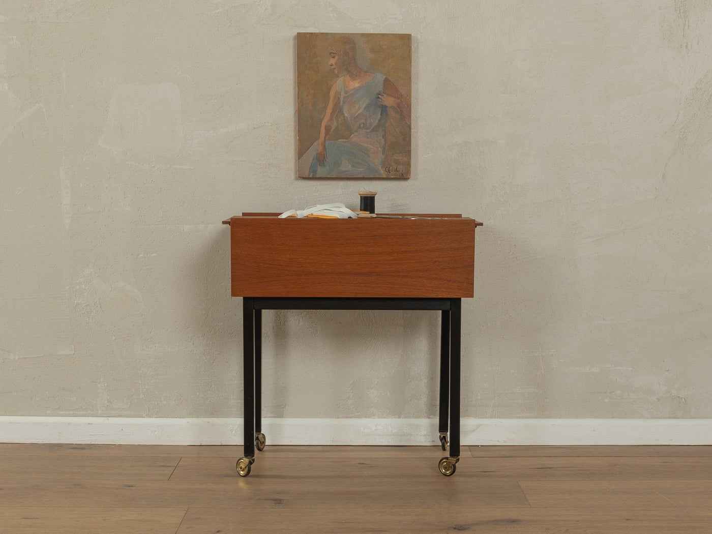 1960er Jahre Nähkästchen, Opal Möbel - Mid Century Friends - Vintage - Retro - Mid Century