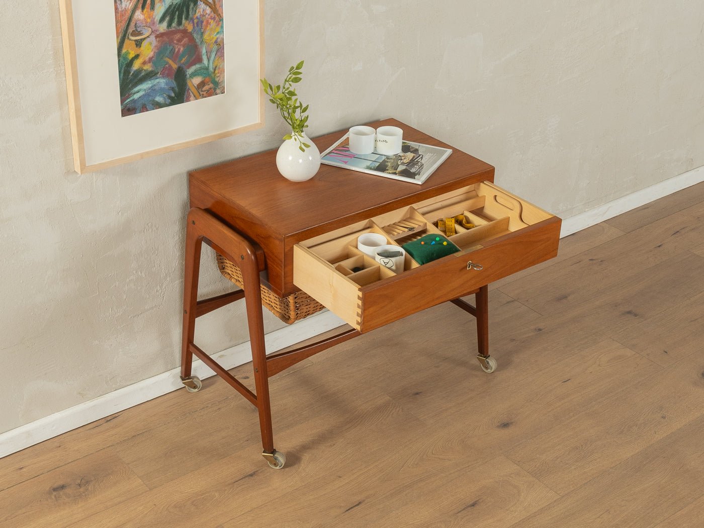 1960er Jahre Nähkästchen, Poul Dinesen - Mid Century Friends - Vintage - Retro - Mid Century
