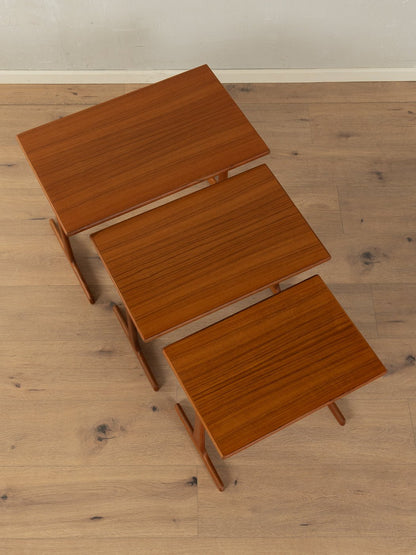 1960er Jahre Nesting Tables, Kai Kristiansen - Mid Century Friends - Vintage - Retro - Mid Century