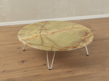 1960er Jahre Onyx Couchtisch, Ø 100 cm - Mid Century Friends - Vintage - Retro - Mid Century