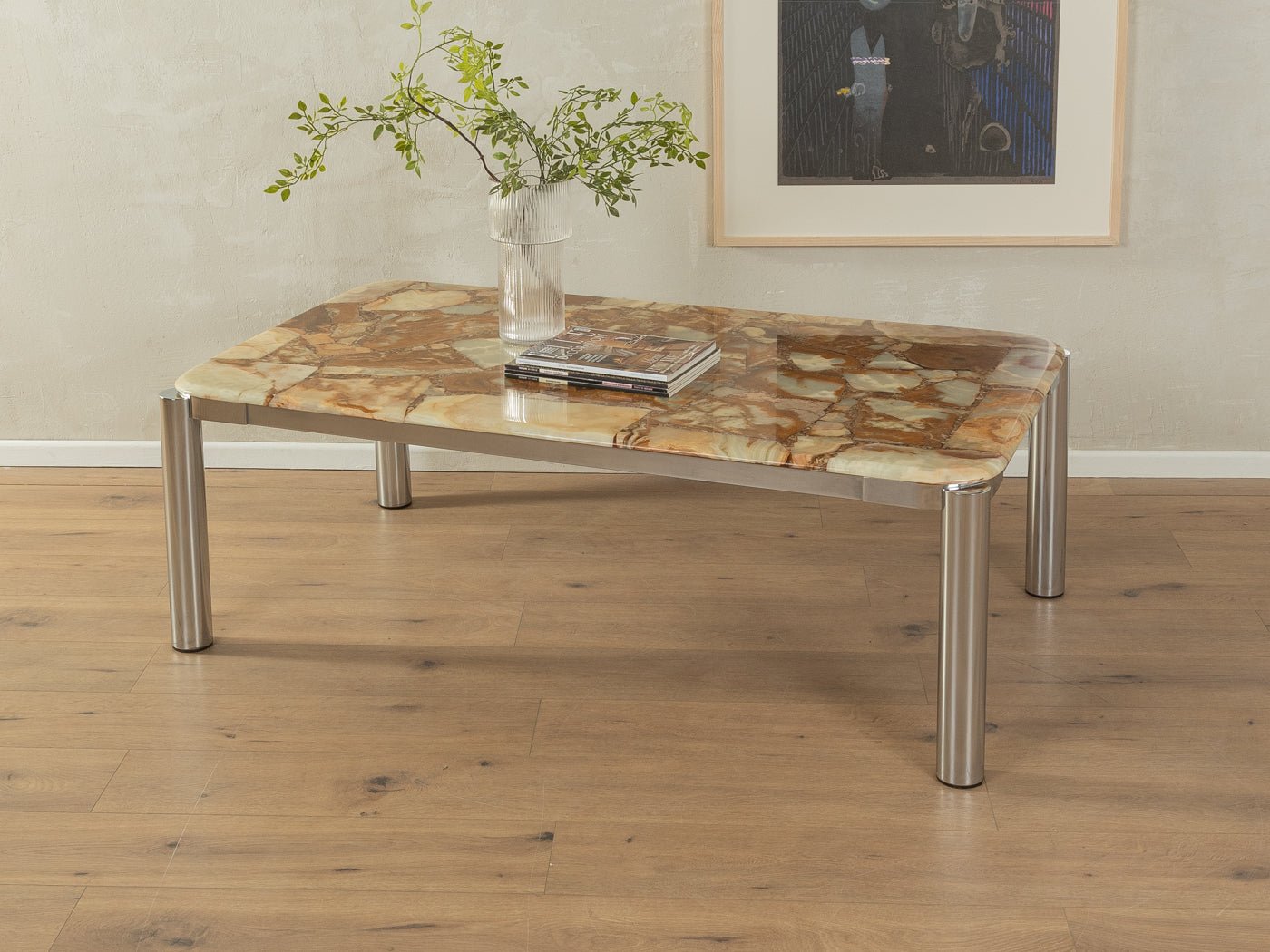 1960er Jahre Onyx Couchtisch - Mid Century Friends - Vintage - Retro - Mid Century