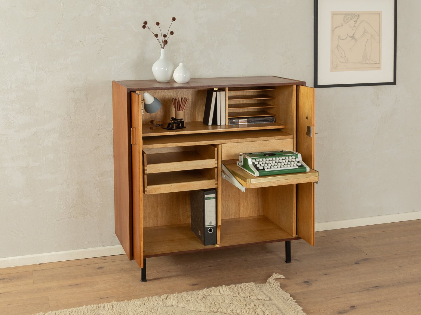 1960er Jahre Schreibschrank - Mid Century Friends - Vintage - Retro - Mid Century