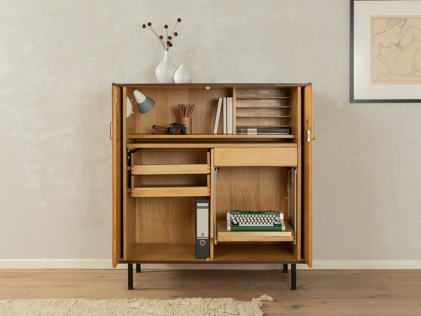 1960er Jahre Schreibschrank - Mid Century Friends - Vintage - Retro - Mid Century
