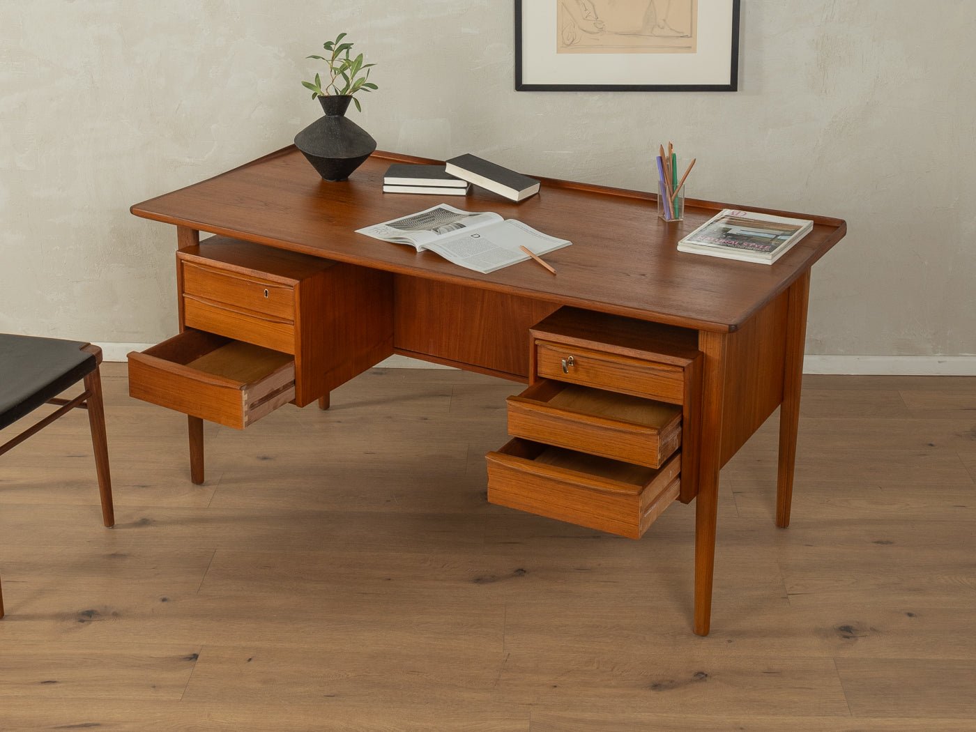 1960er Jahre Schreibtisch, Peter Løvig Nielsen - Mid Century Friends - Vintage - Retro - Mid Century