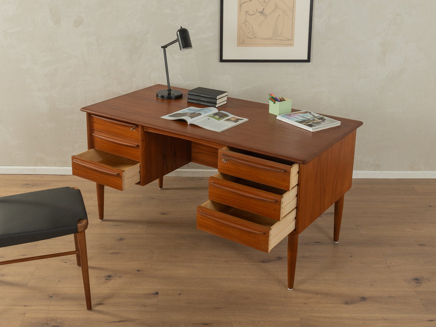 1960er Jahre Schreibtisch, Svend Åge Madsen - Mid Century Friends - Vintage - Retro - Mid Century
