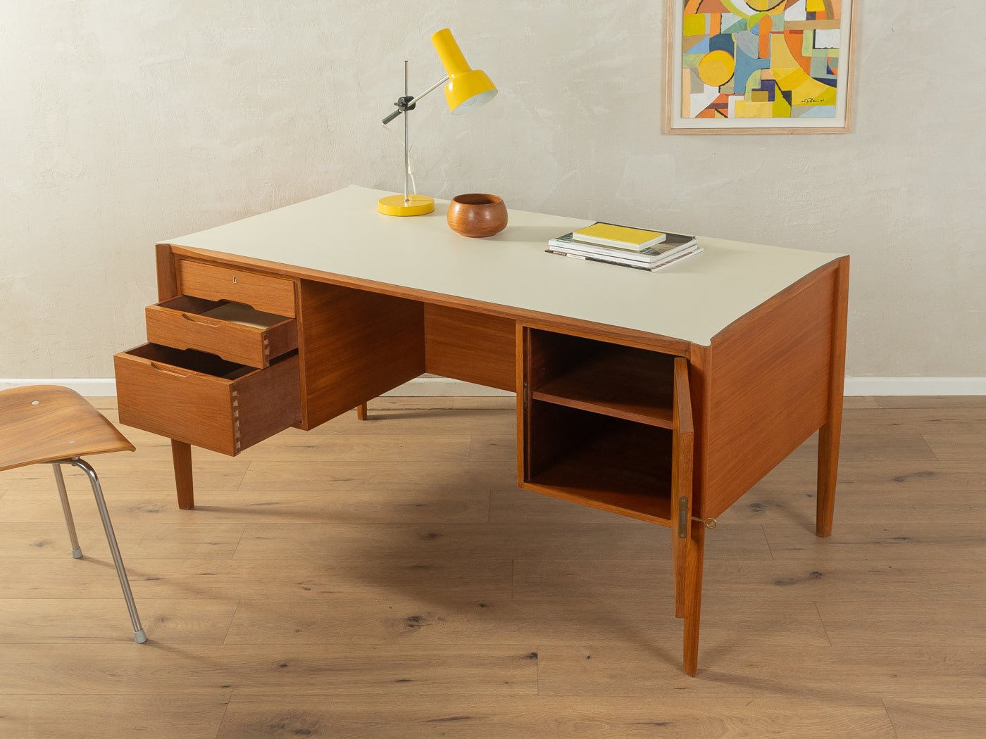 1960er Jahre Schreibtisch, Wilhelm Renz - Mid Century Friends - Vintage - Retro - Mid Century