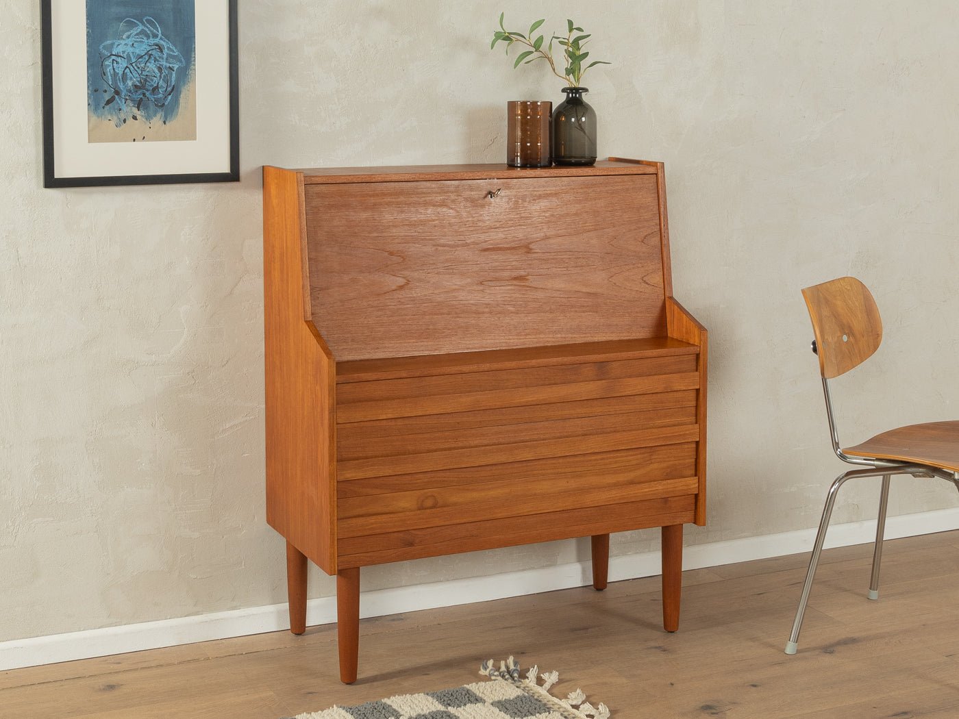 1960er Jahre Sekretär, Rooval - Mid Century Friends - Vintage - Retro - Mid Century