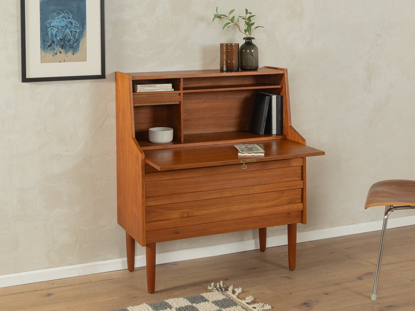 1960er Jahre Sekretär, Rooval - Mid Century Friends - Vintage - Retro - Mid Century
