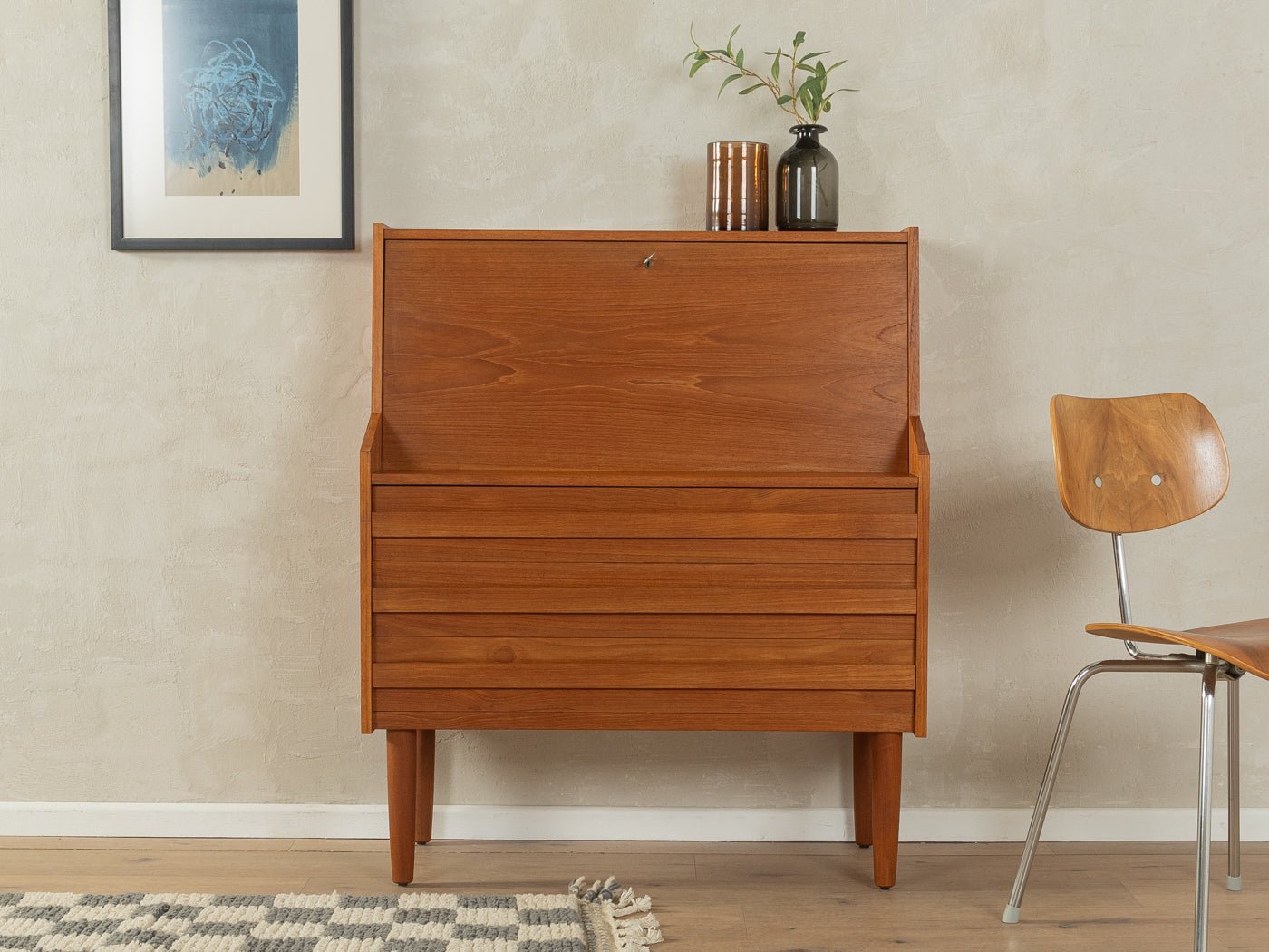 1960er Jahre Sekretär, Rooval - Mid Century Friends - Vintage - Retro - Mid Century