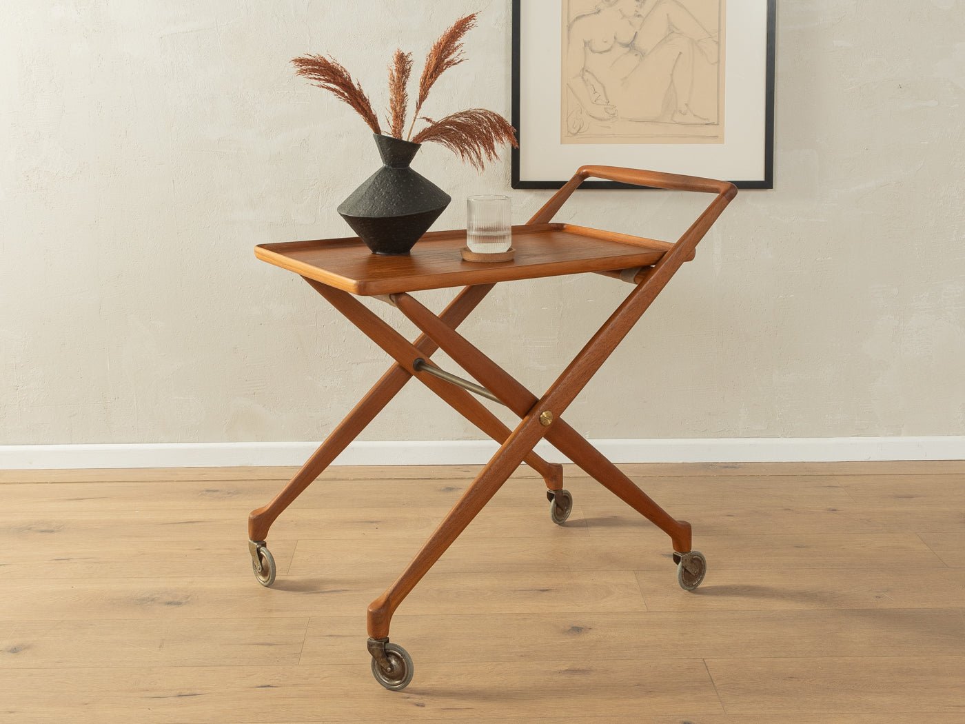 1960er Jahre Servierwagen, K. Knudsen & Søn - Mid Century Friends - Vintage - Retro - Mid Century