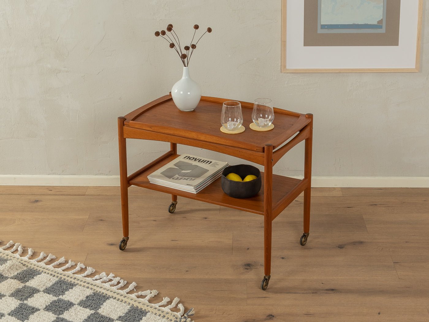 1960er Jahre Servierwagen, Poul Hundevad - Mid Century Friends - Vintage - Retro - Mid Century
