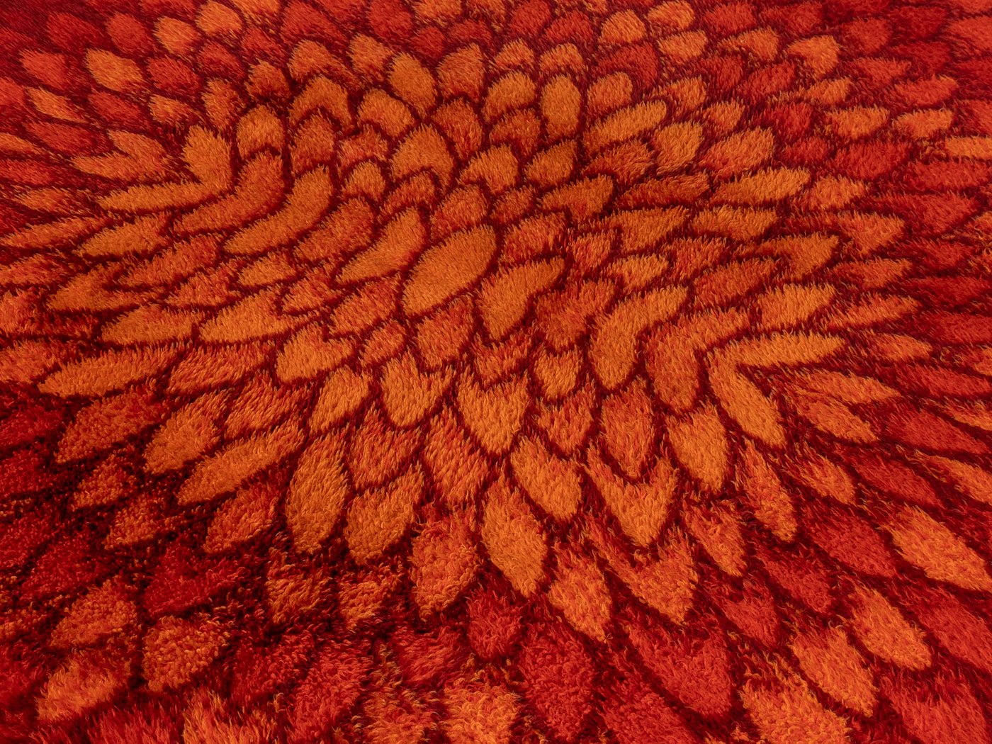 1970er Jahre Teppich, 200 x 300 - Mid Century Friends - Vintage - Retro - Mid Century