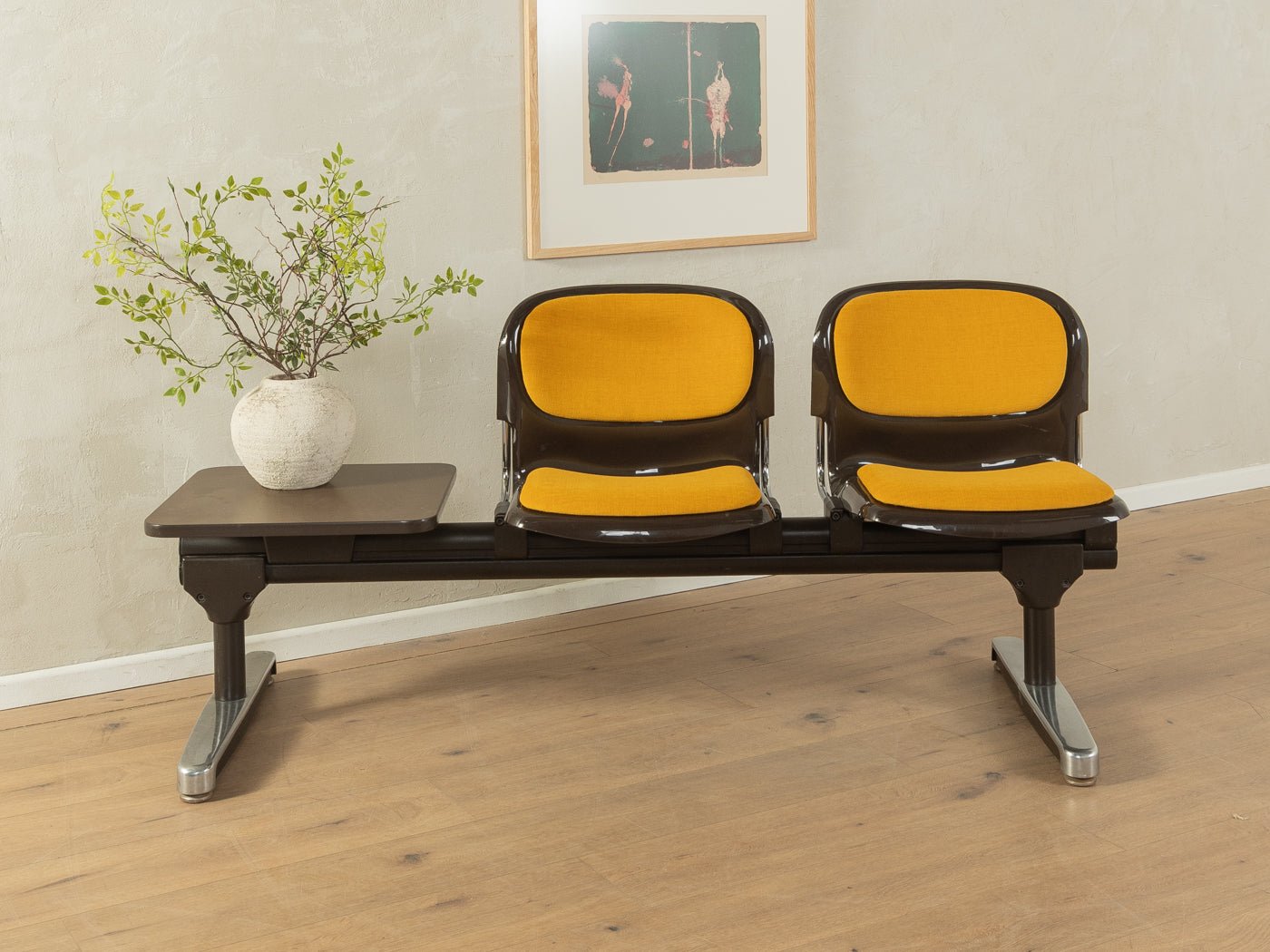 1970er Jahre Wartebank, Drabert - Mid Century Friends - Vintage - Retro - Mid Century