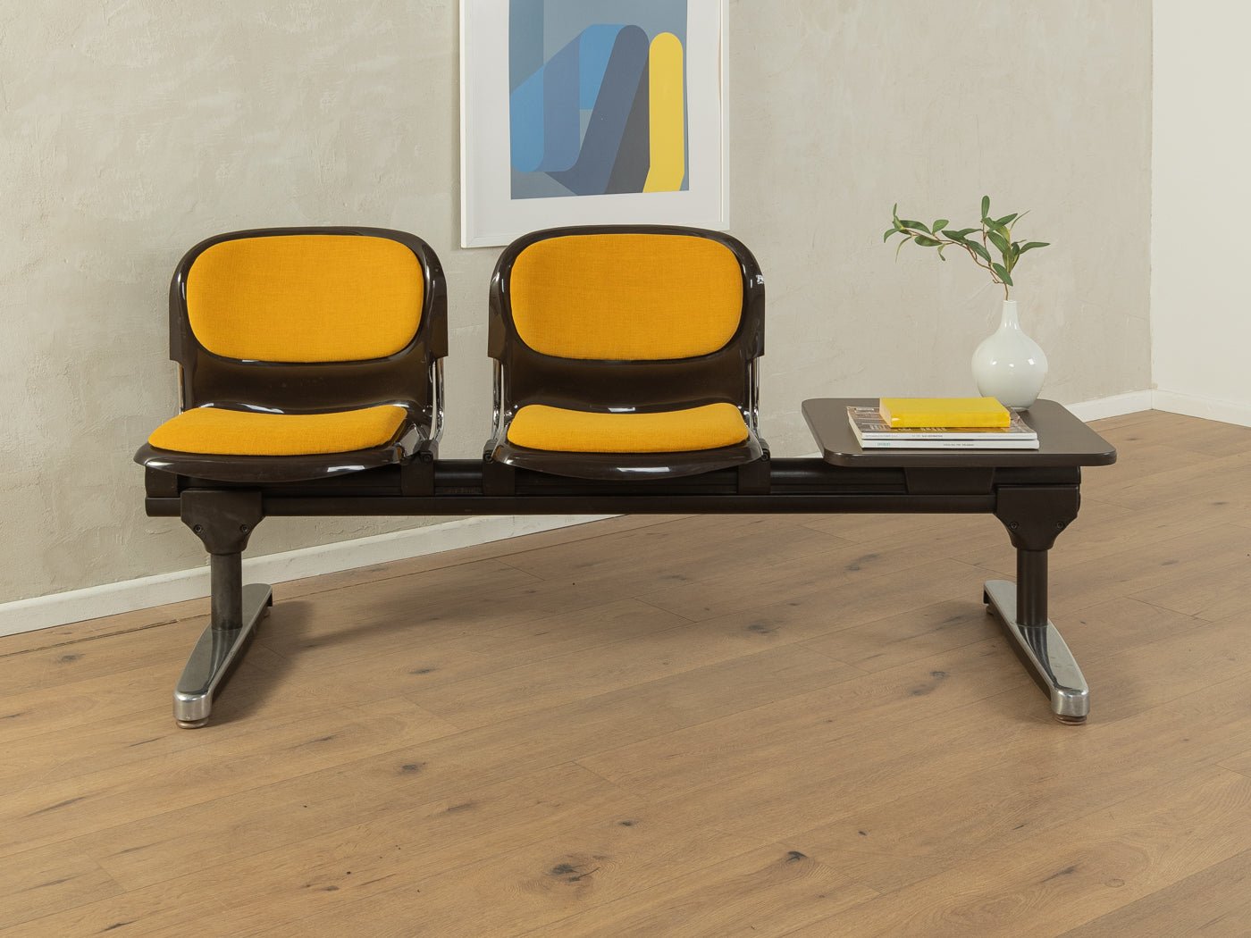 1970er Jahre Wartebank, Drabert - Mid Century Friends - Vintage - Retro - Mid Century