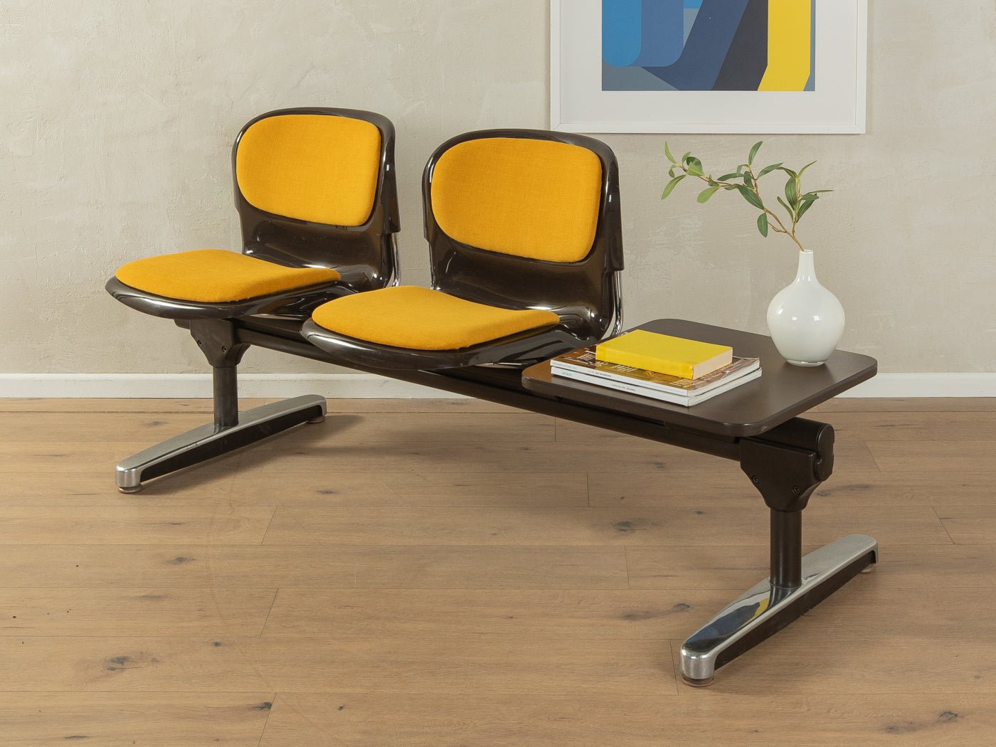 1970er Jahre Wartebank, Drabert - Mid Century Friends - Vintage - Retro - Mid Century