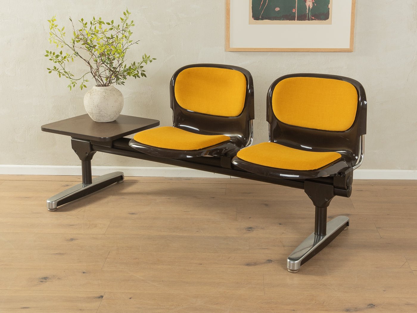 1970er Jahre Wartebank, Drabert - Mid Century Friends - Vintage - Retro - Mid Century