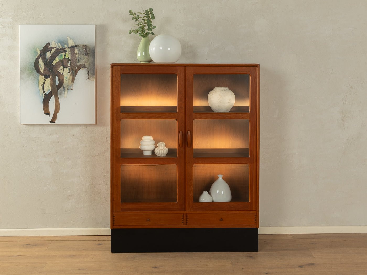 1980er Jahre Vitrine - Mid Century Friends - Vintage - Retro - Mid Century