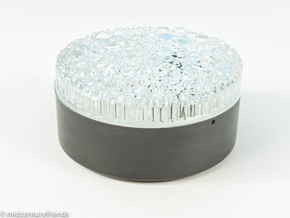 Bubble Glas Wand- und Deckenlampe, Glashütte Limburg