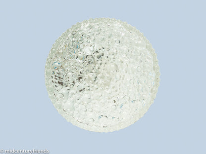 1960er Jahre Bubble Glas Wand- und Deckenlampe