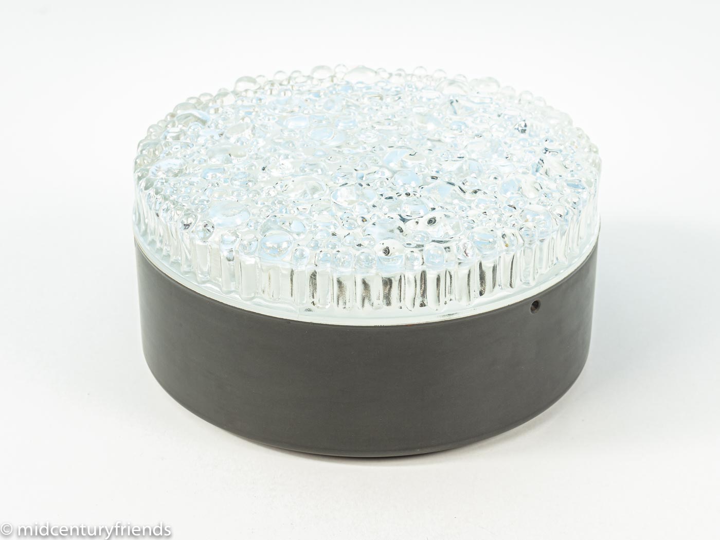 1960er Jahre Bubble Glas Wand- und Deckenlampe