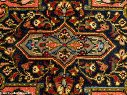 1960er Jahre Ghom Teppich, 105 x 165