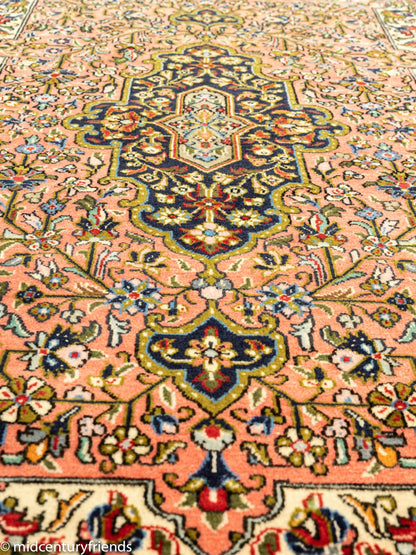 1960er Jahre Ghom Teppich, 105 x 165