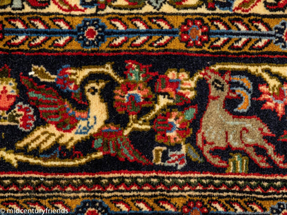 1960er Jahre Ghom Teppich, 105 x 165