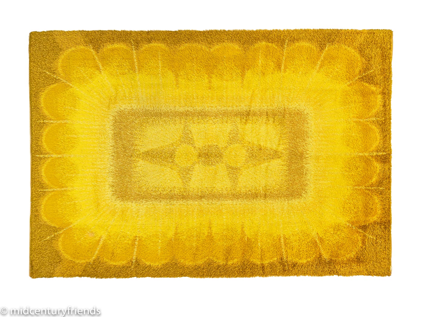 1970er Jahre Menuette Teppich, 250 x 355