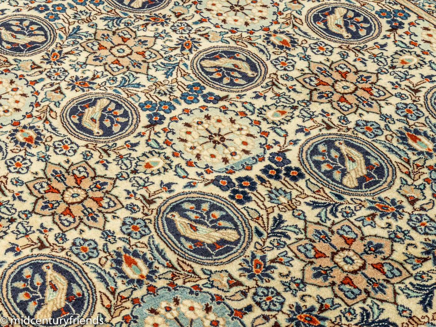 1960er Jahre Nain Teppich, 188 x 210
