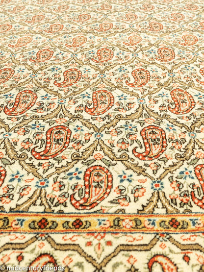 Antiker Ghom Teppich, 135 x 200