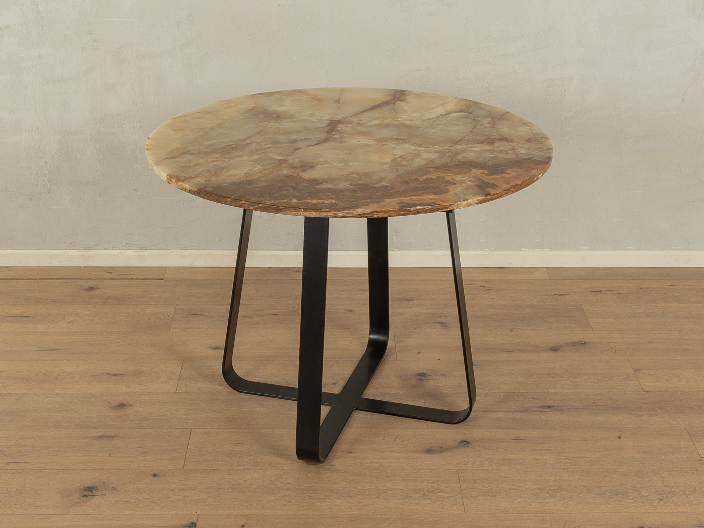 Onyx-Marmor Esstisch, Ø 100 cm