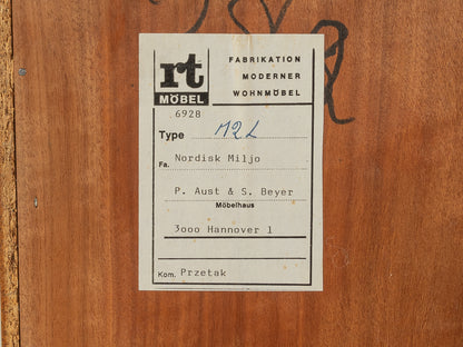 1960er Jahre Kommode, Heinrich Riestenpatt