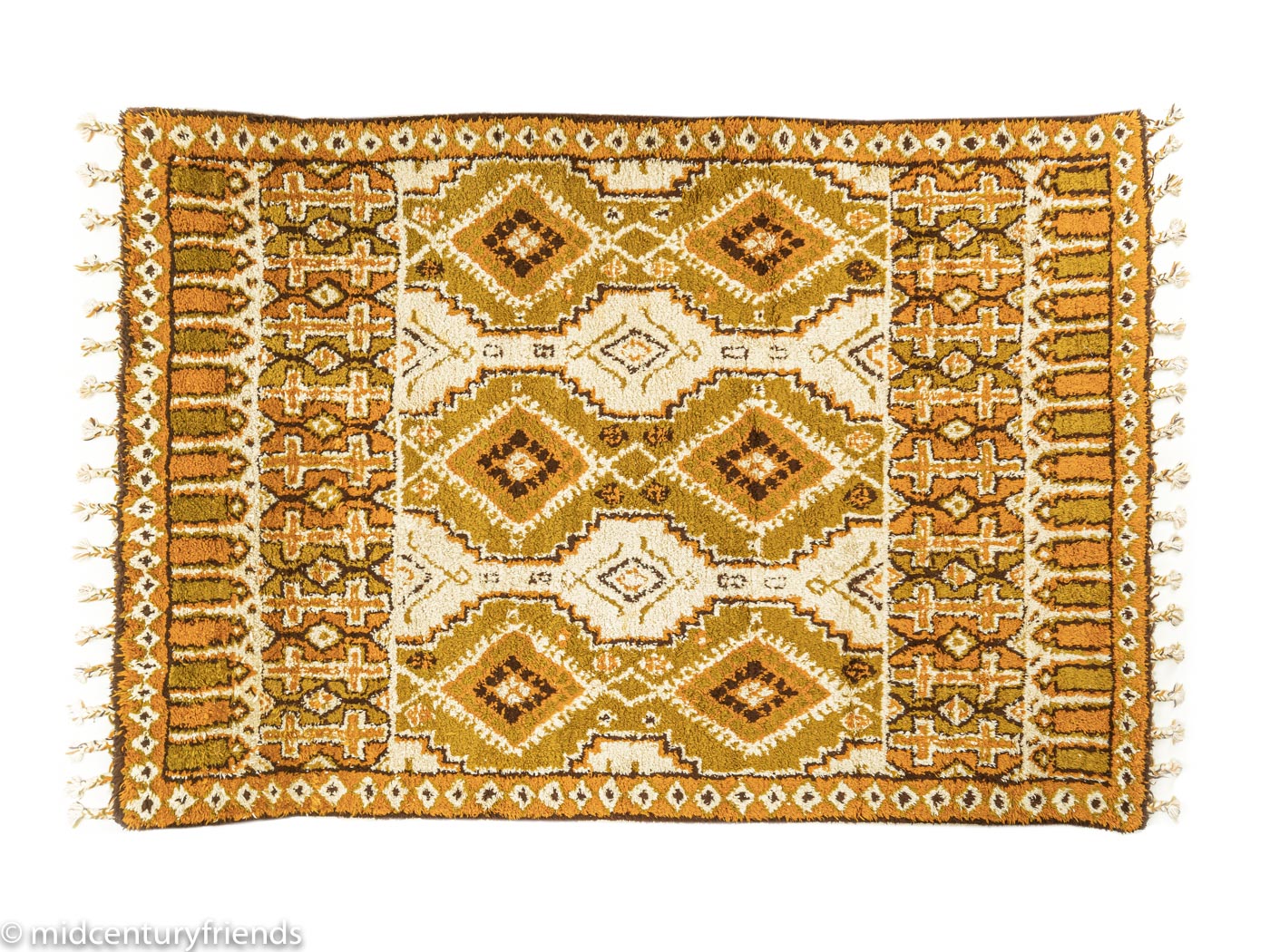 1960er Jahre Berber Teppich, 250 X 385