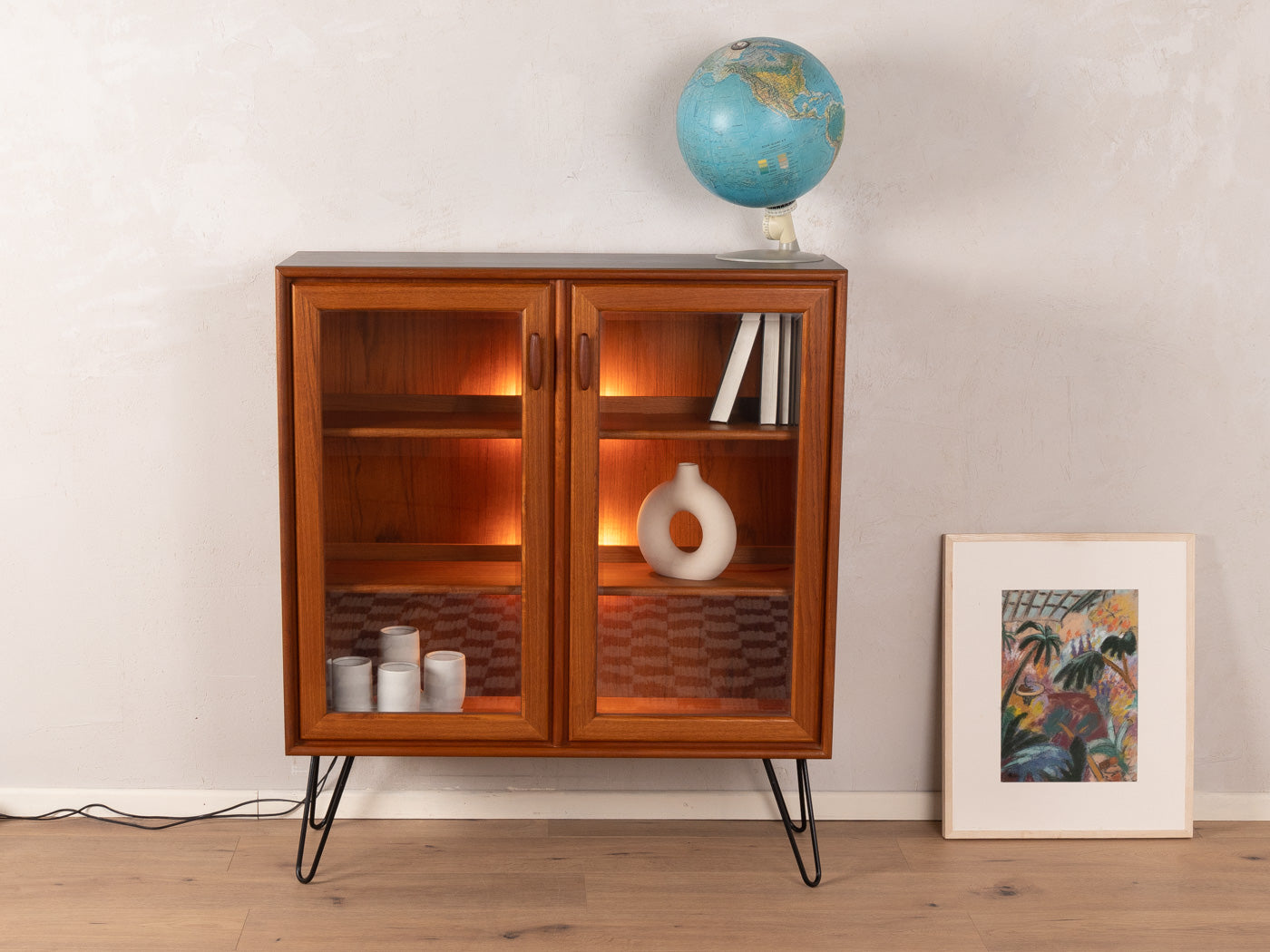 1960er Jahre Vitrine, Heinrich Riestenpatt