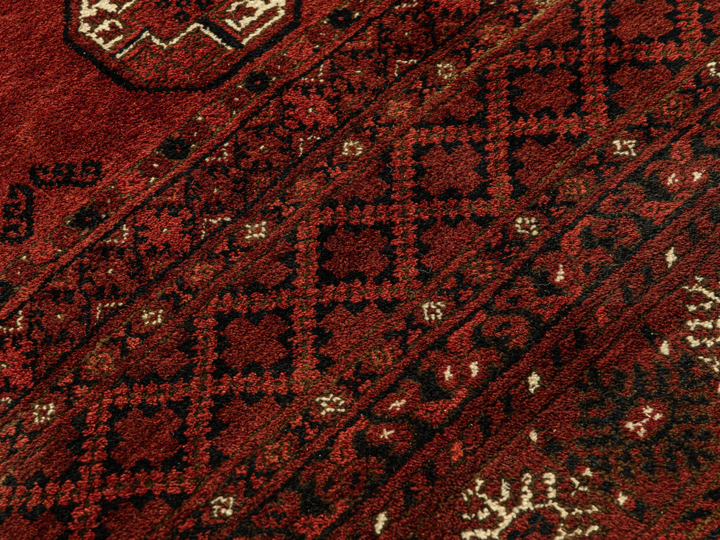 Original Buchara Teppich, 228 X 370