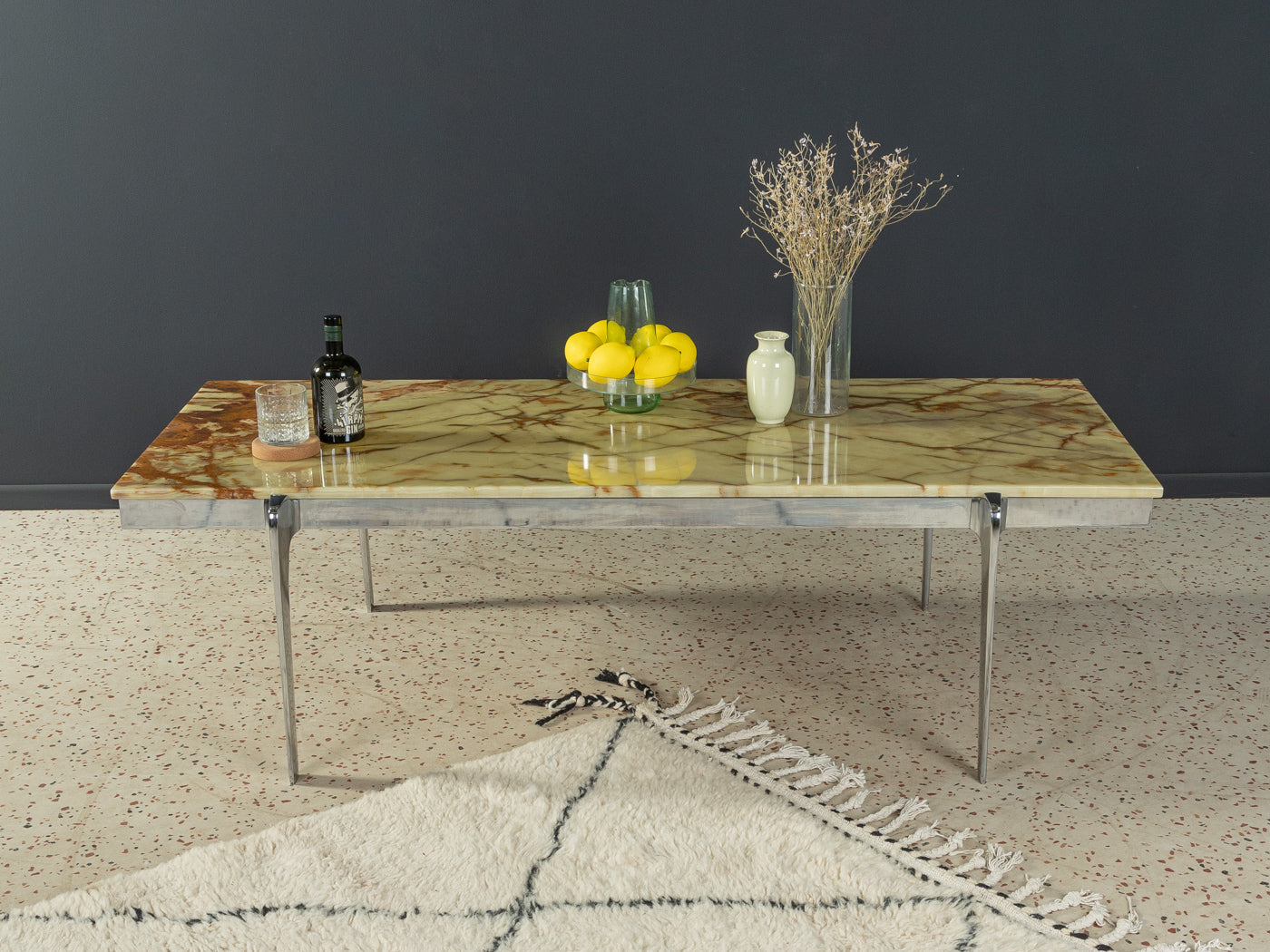 1960er Jahre Onyx Couchtisch