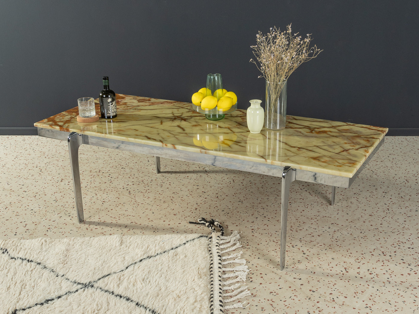 1960er Jahre Onyx Couchtisch
