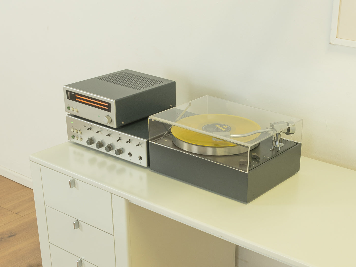 BRAUN Hi-Fi-System CSV 500, CE 250 & PCS 5