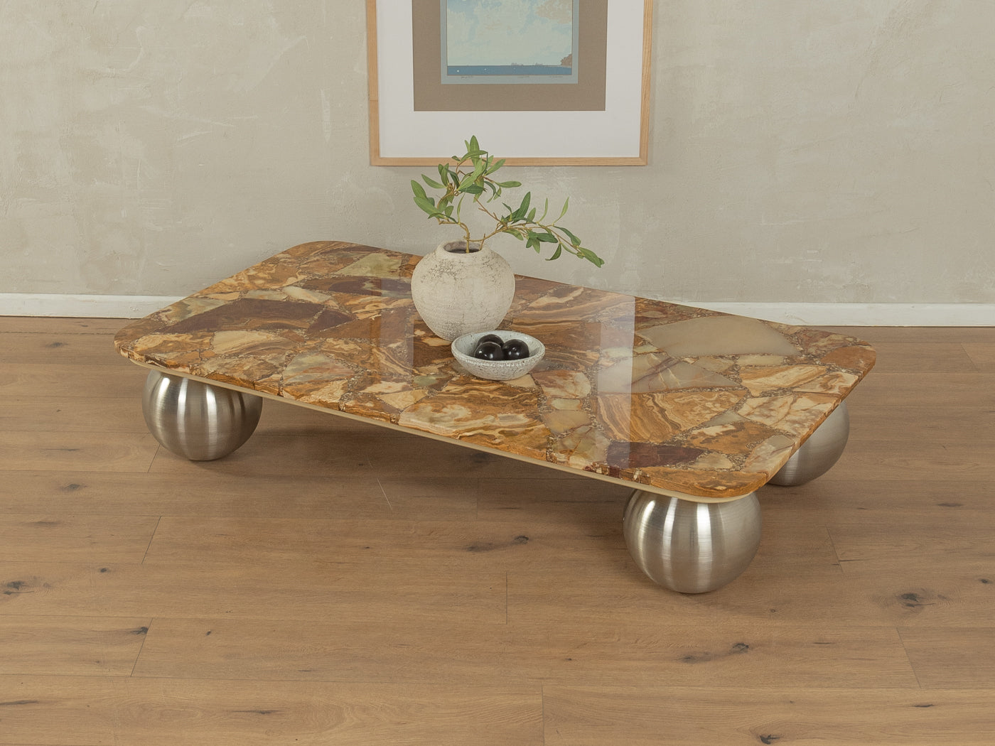 Exklusiver Onyx Couchtisch