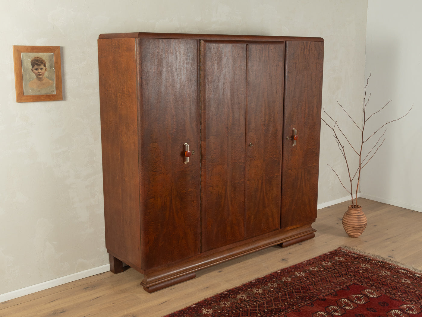 Art déco Kleiderschrank