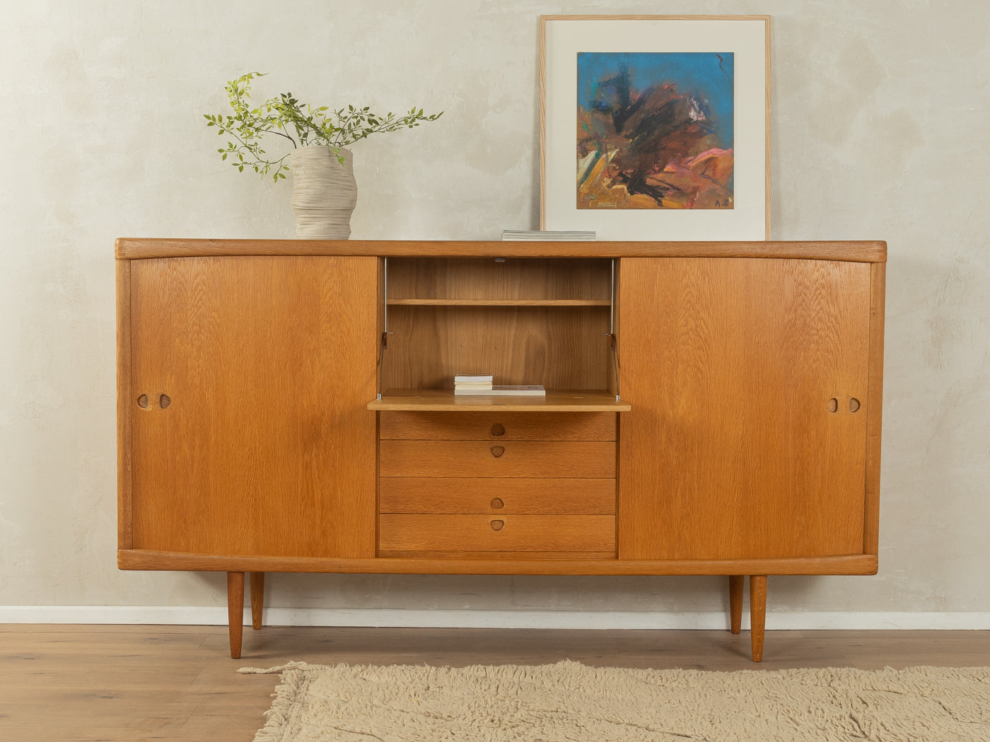 1960er Jahre Highboard, Bramin