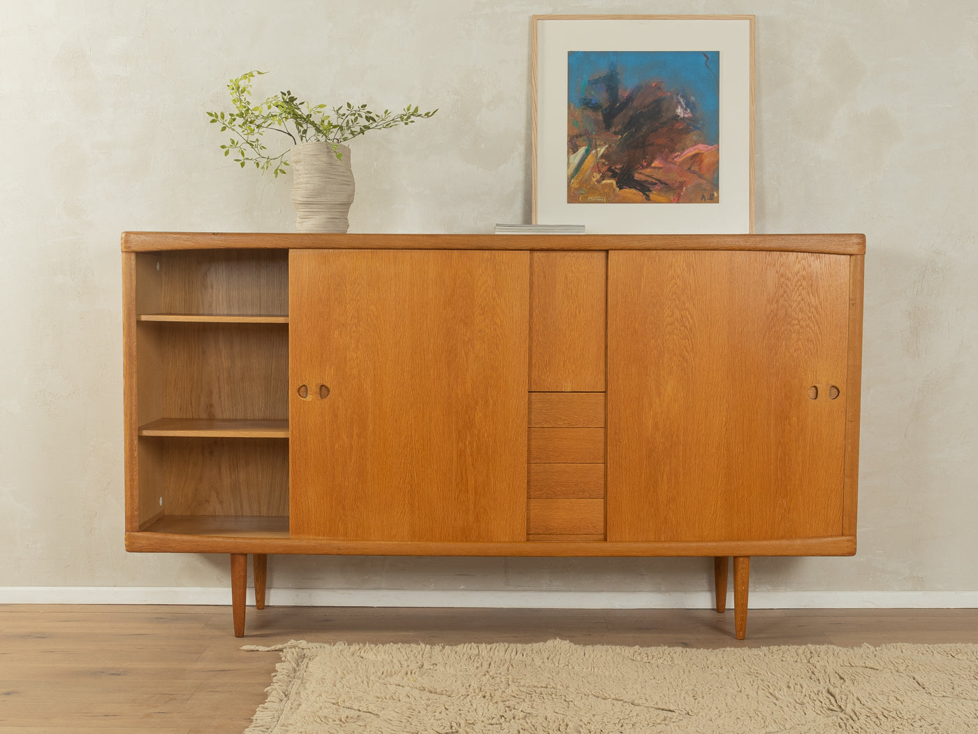 1960er Jahre Highboard, Bramin